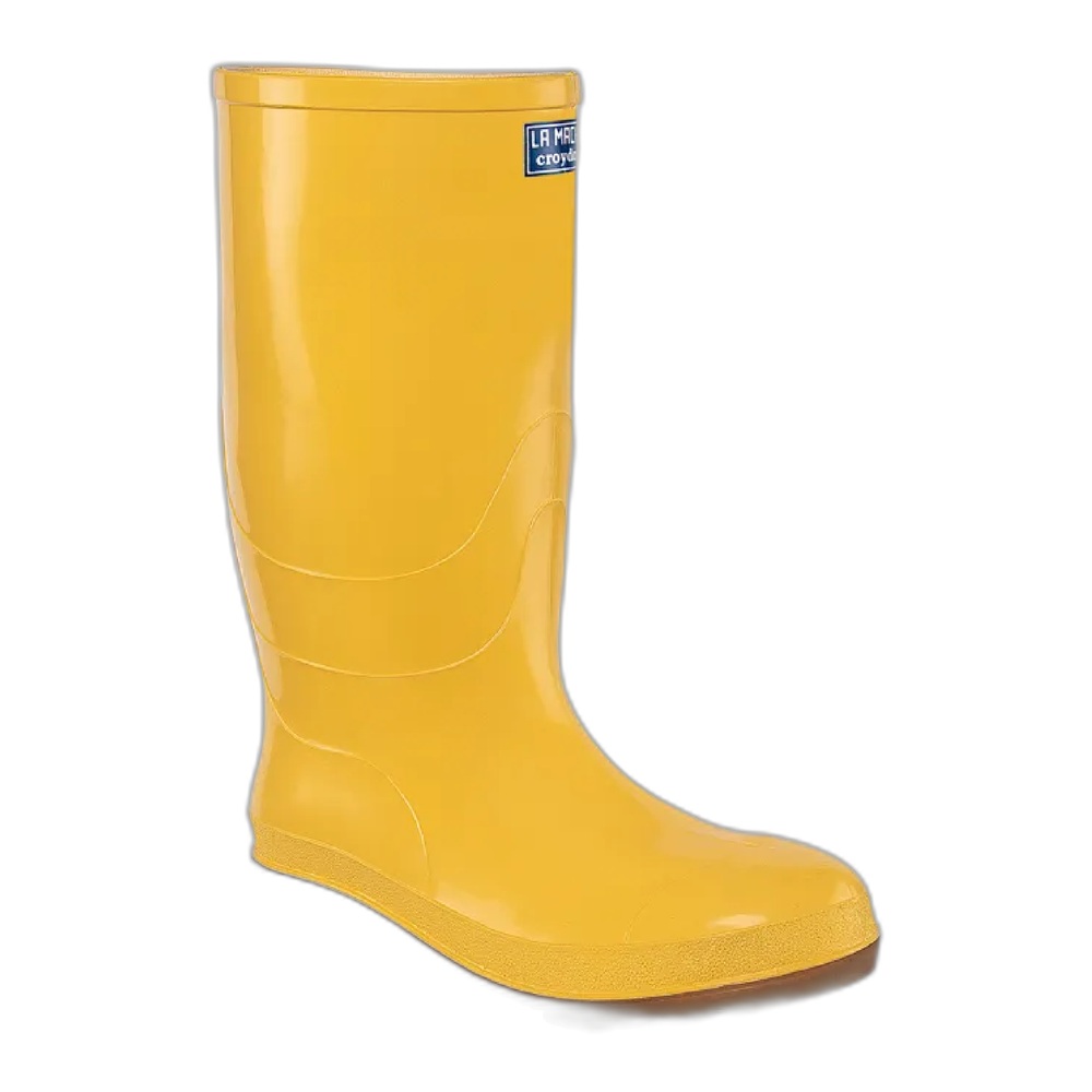 Bota Macha Alta Amarilla